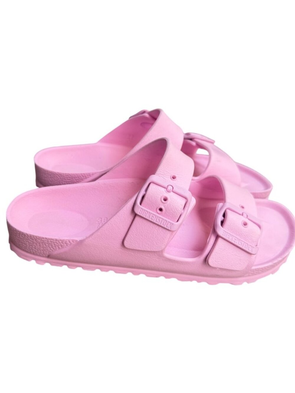 Birkenstock Arizona Eva Pink Sandals Size 38 ladies 7 Lightweight Slip-Resistant